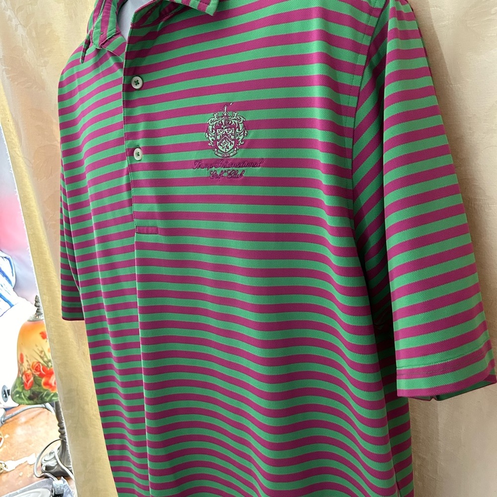 Donald Ross Men’s Size XL-1X Polo
Embroidered patch “Trump Internatl Golf Club” - Picture 5 of 8